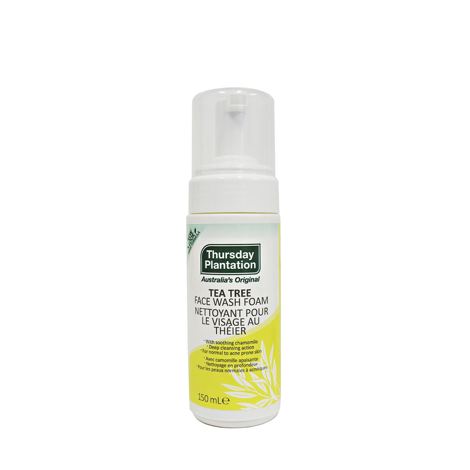 Mousse nettoyante pour le visage &agrave; l&rsquo;arbre &agrave; th&eacute;  | GNC